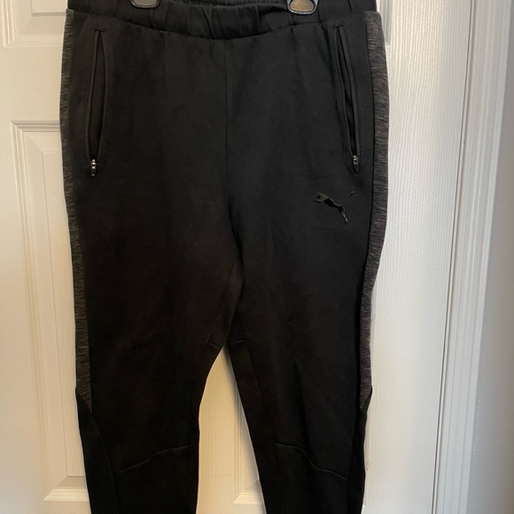 PUMA TECH FLEECE SWEAT PANTS JOGGERS - Picture 4 of 4